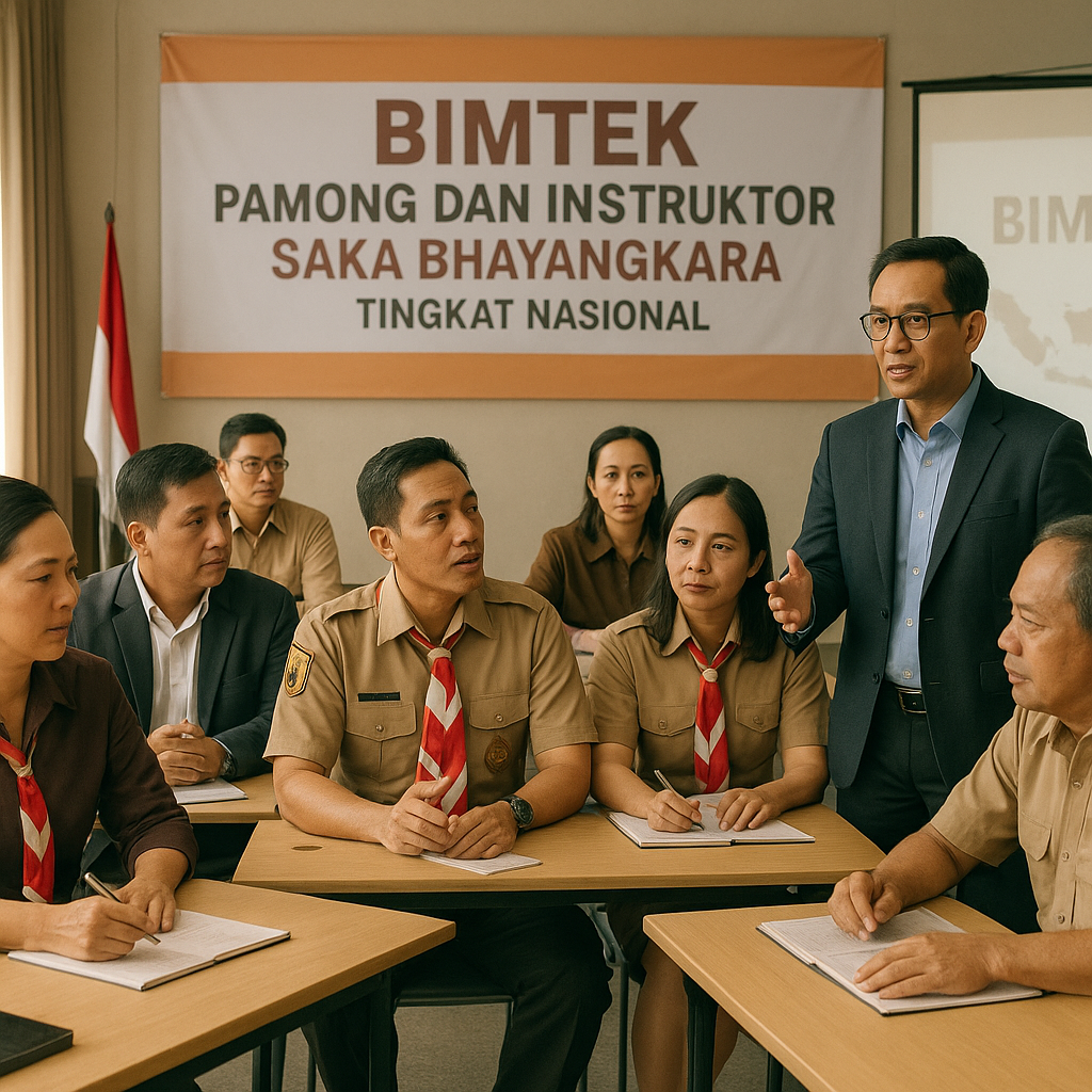 Bimtek Pamong dan Instruktur Saka Bhayangkara Tingkat Nasion...
