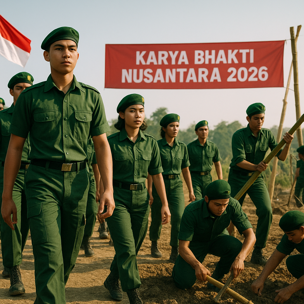 Resimen Mahasiswa Indonesia Gelar Latihan Gabungan 'Karya Bh...