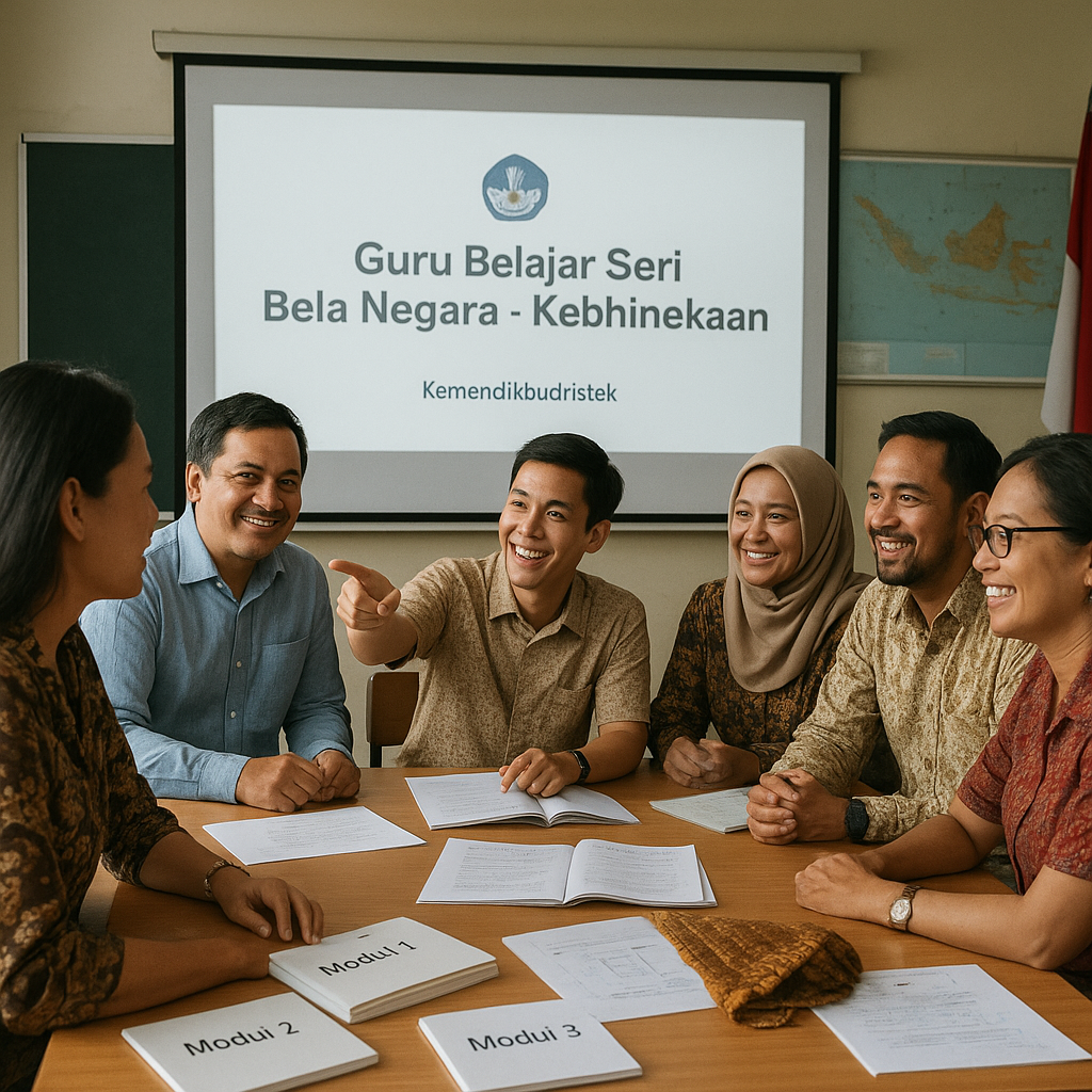 Sekolah Penggerak Perdalam Materi Kebhinekaan dalam Program...