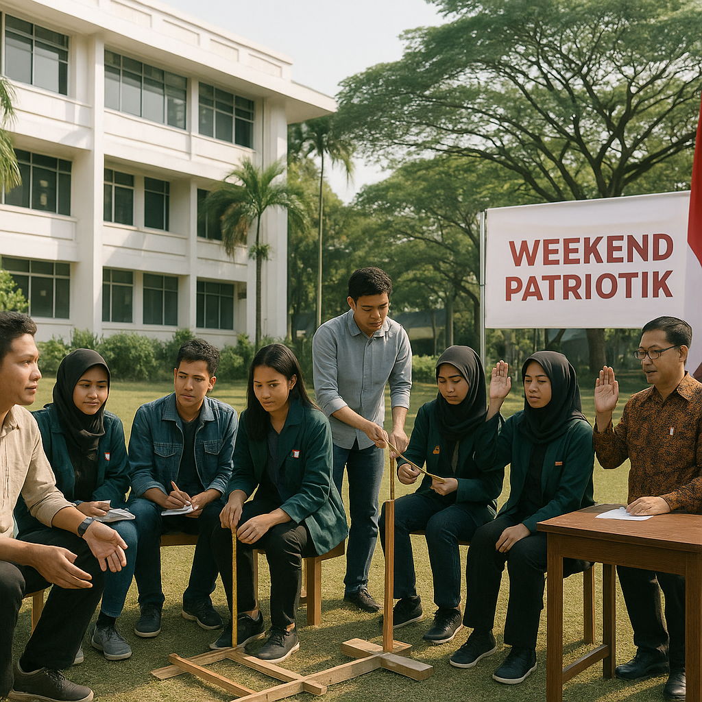 Kampus di Jawa Barat Gelar 'Weekend Patriotik' untuk Mahasis...