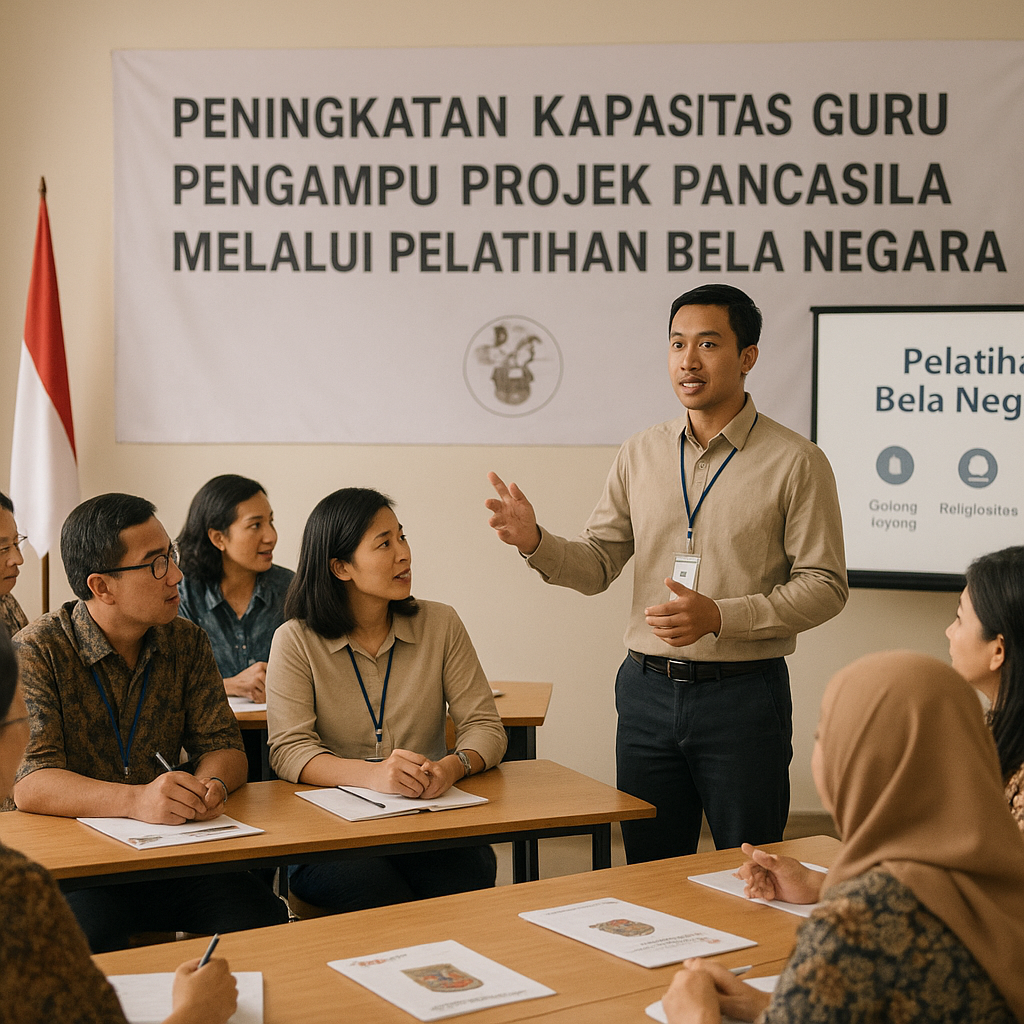 Peningkatan Kapasitas Guru Pengampu Projek Pancasila melalui...