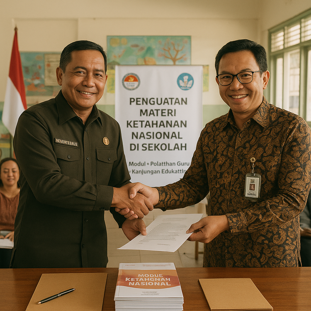 Kementerian Pertahanan dan Kemendikbud Sepakati Penguatan Ma...