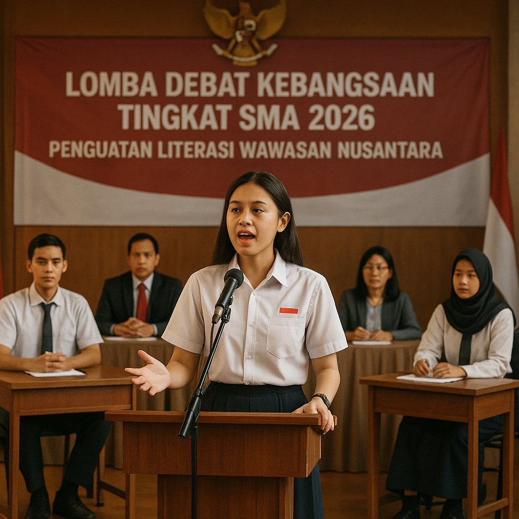 Lomba Debat Kebangsaan Tingkat SMA 2026: Ajang Penguatan Lit...