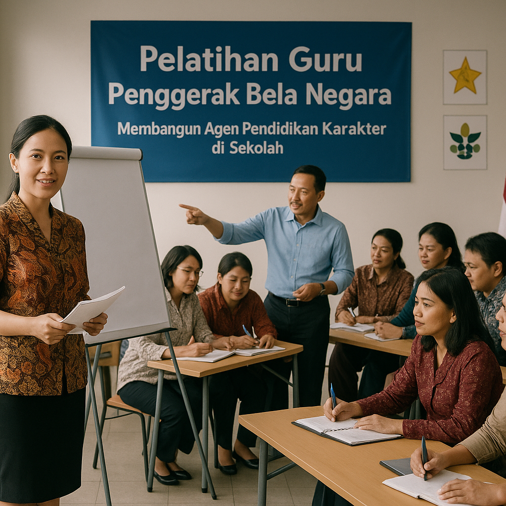 Pelatihan Guru Penggerak Bela Negara: Membangun Agen Pendidi...