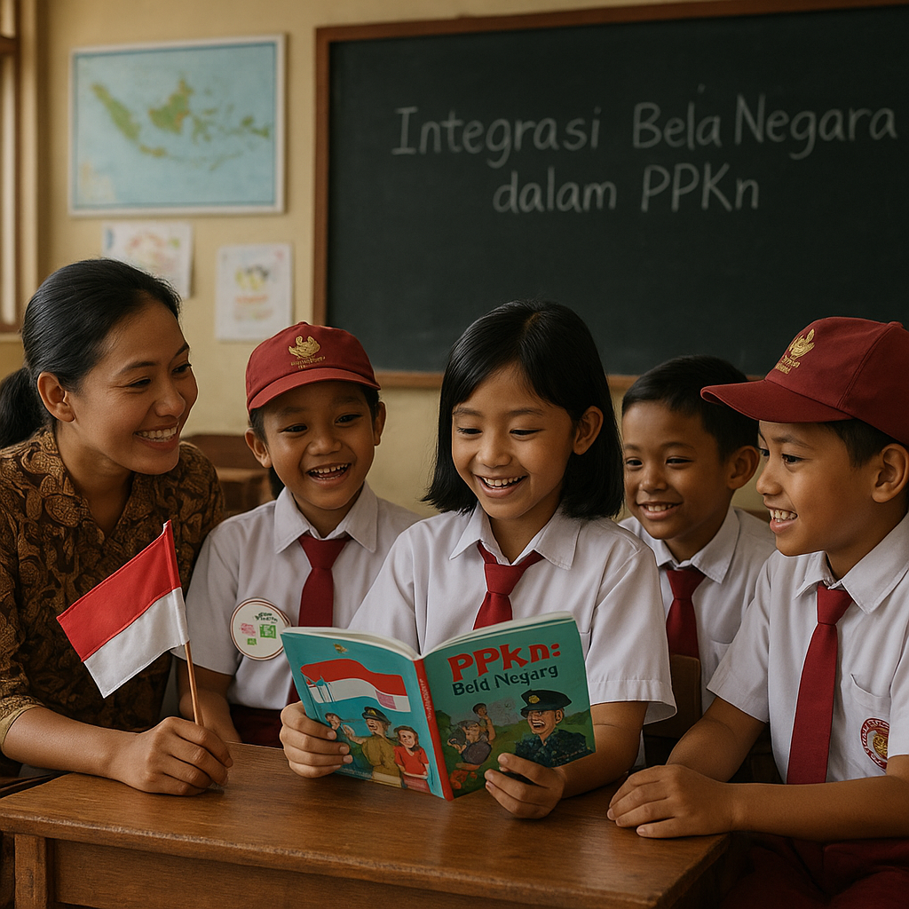 Integrasi Materi Bela Negara dalam Mata Pelajaran PPKn di Se...