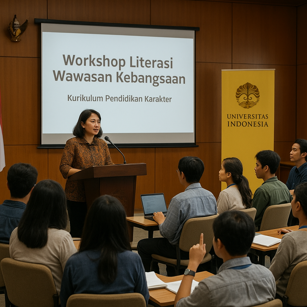 Universitas Indonesia Gelar Workshop Literasi Wawasan Kebang...