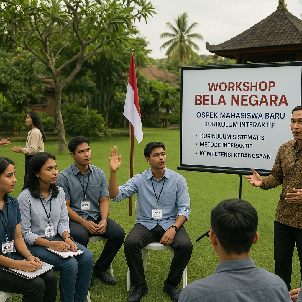 Kampus di Bali Gelar Workshop Bela Negara untuk Mahasiswa Ba...