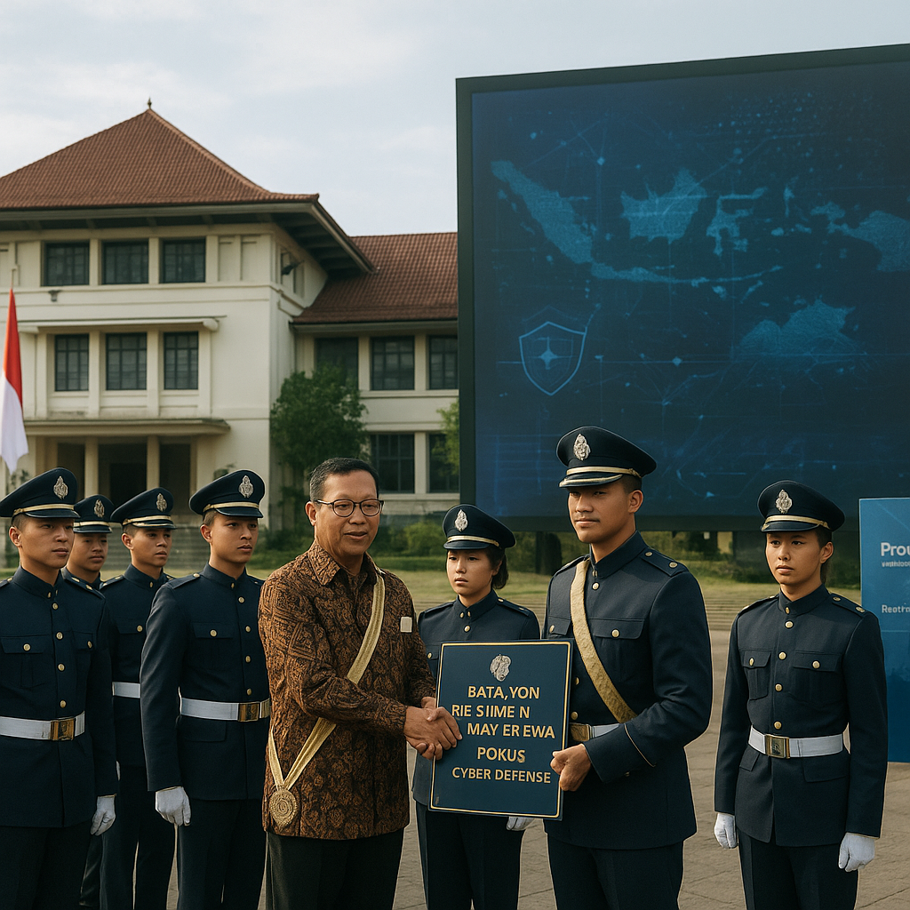 Univeritas Gadjah Mada Kukuhkan Batalyon Resimen Mahasiswa,...