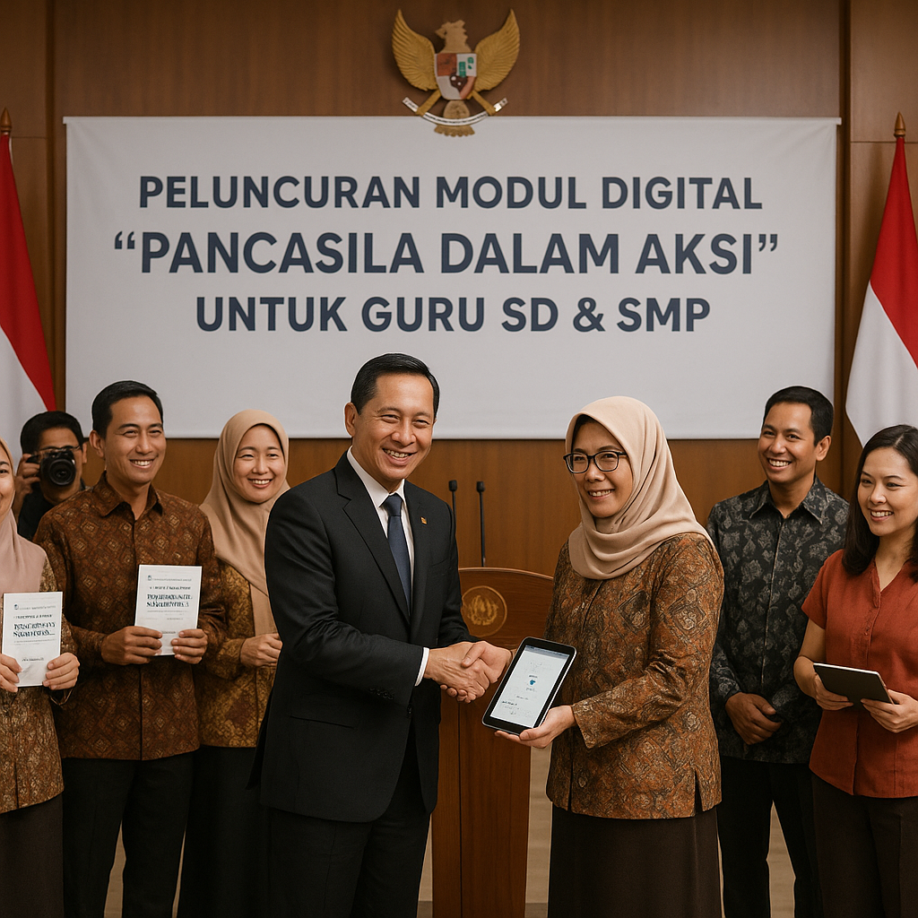Kemendikbudristek Luncurkan Modul Digital "Pancasila dalam A...