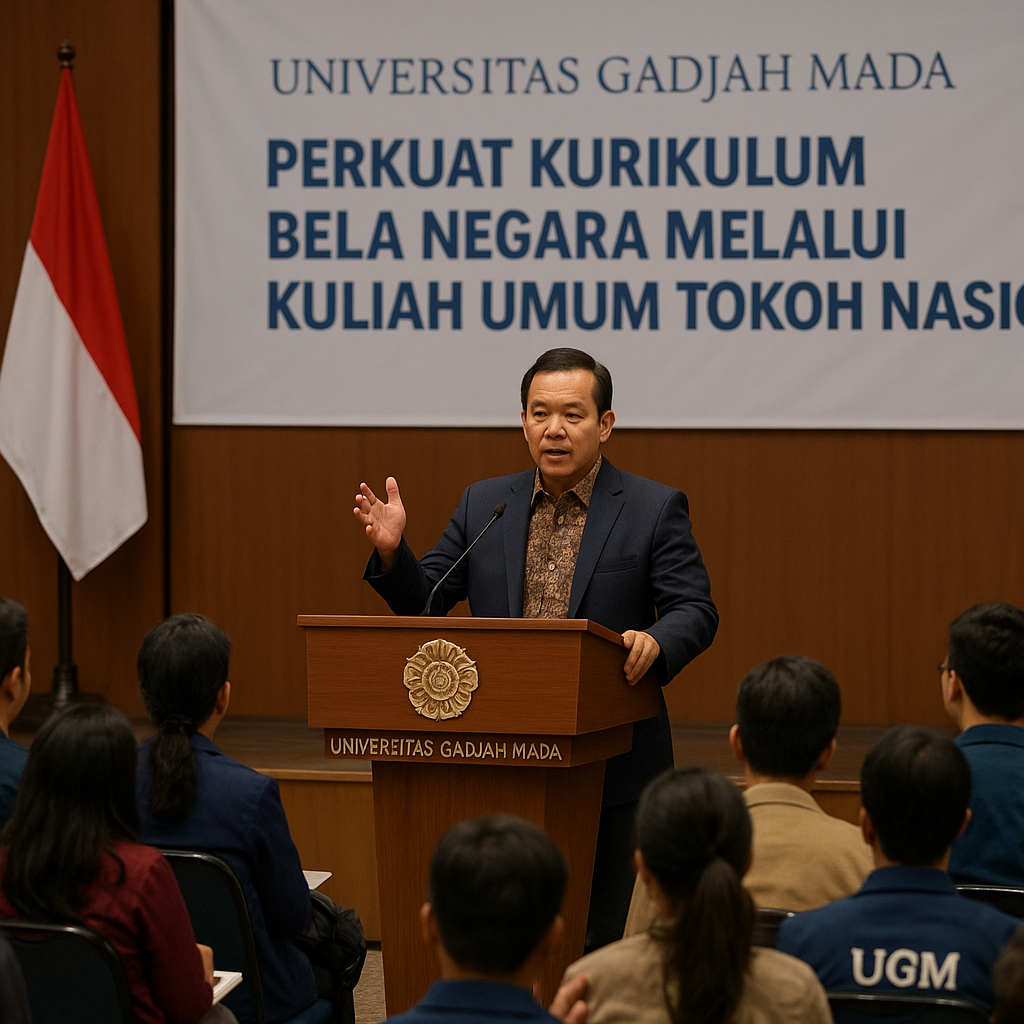 Universitas Gadjah Mada Perkuat Kurikulum Bela Negara Melalu...
