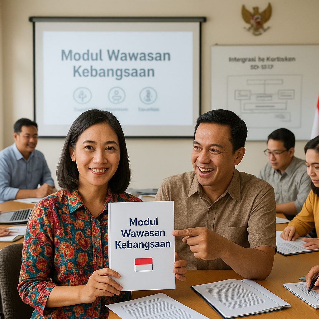 Kemendikbud Tingkatkan Modul Wawasan Kebangsaan untuk Guru S...