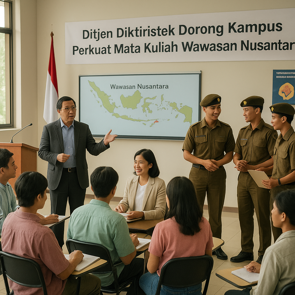 Ditjen Diktiristek Dorong Kampus Perkuat Mata Kuliah Wawasan...
