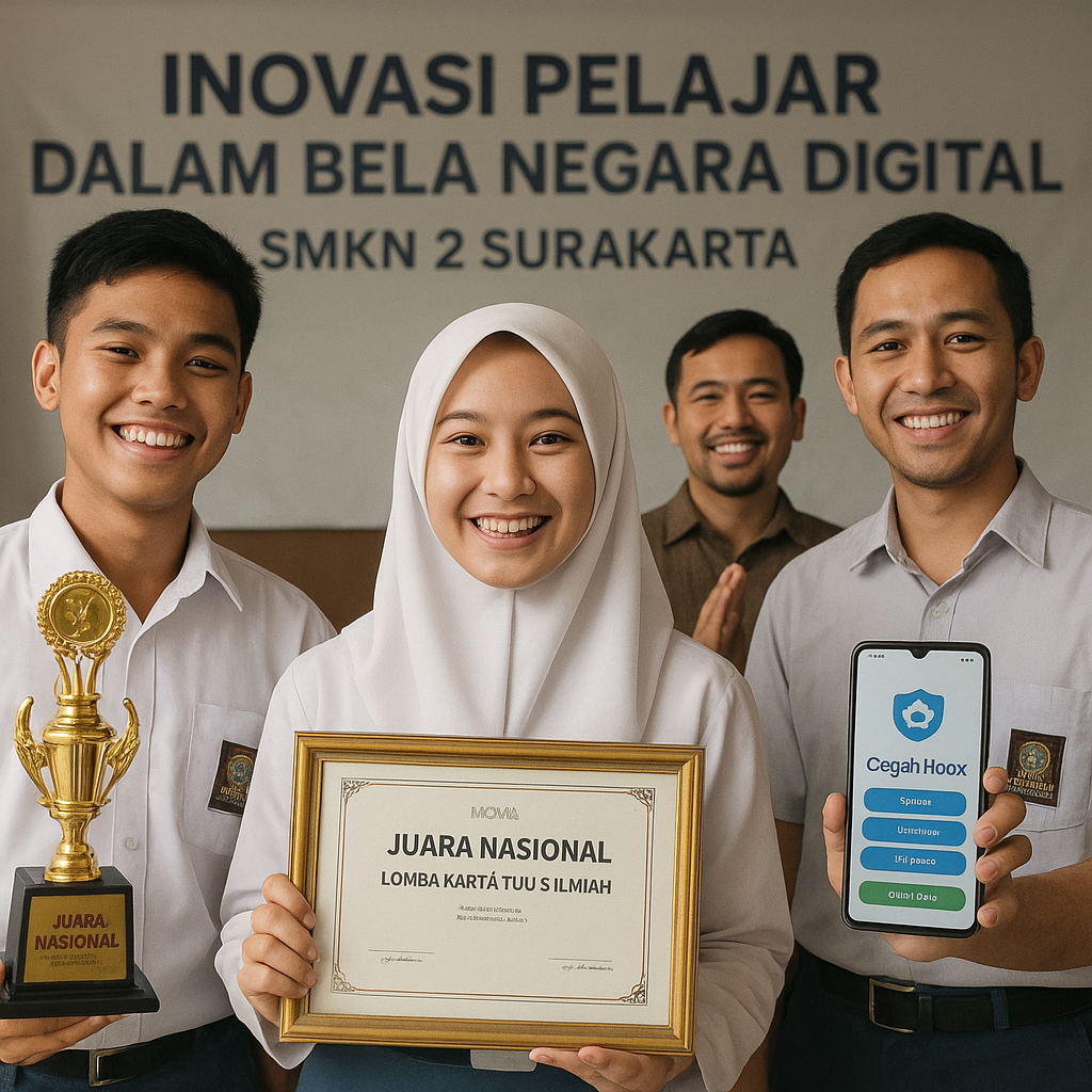 Siswa SMKN 2 Surakarta Raih Juara Lomba Karya Tulis Ilmiah d...