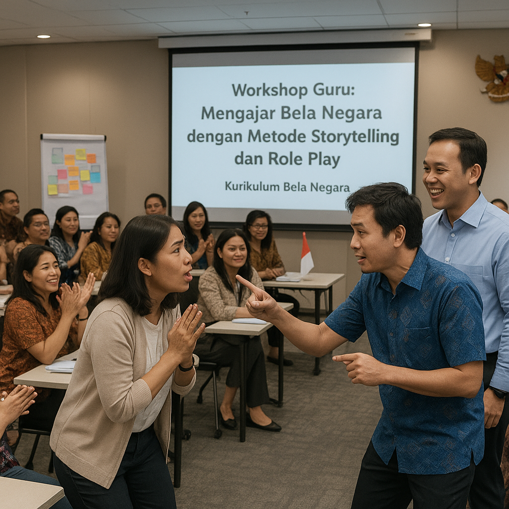 Workshop Guru: Mengajar Bela Negara dengan Metode Storytelli...