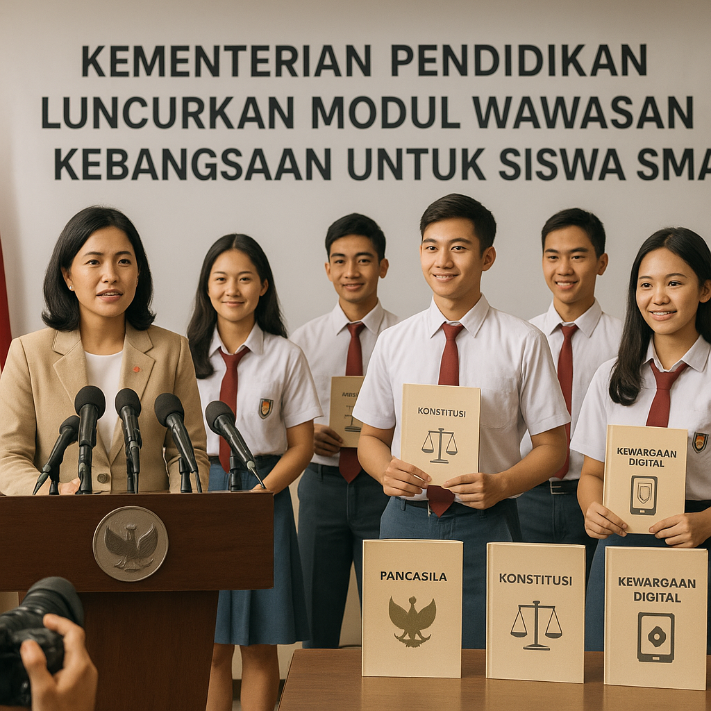 Kementerian Pendidikan Luncurkan Modul Wawasan Kebangsaan un...