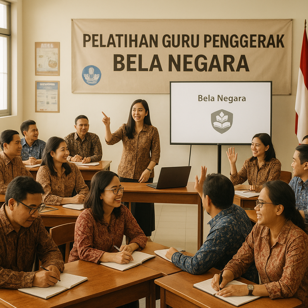 Pelatihan Guru Penggerak Bela Negara Digelar Kemdikbud di 10...