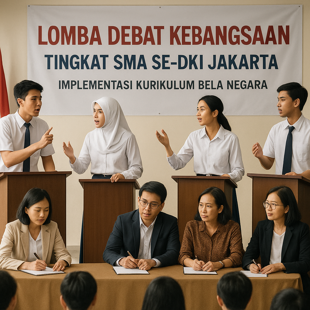 Lomba Debat Kebangsaan Tingkat SMA se-DKI Jakarta Digelar un...