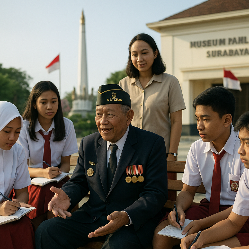 Literasi Wawasan Kebangsaan melalui Program 'Satu Hari denga...