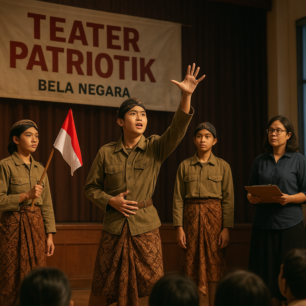 Kegiatan Bela Negara dalam Ekstrakurikuler Seni: 'Teater Pat...