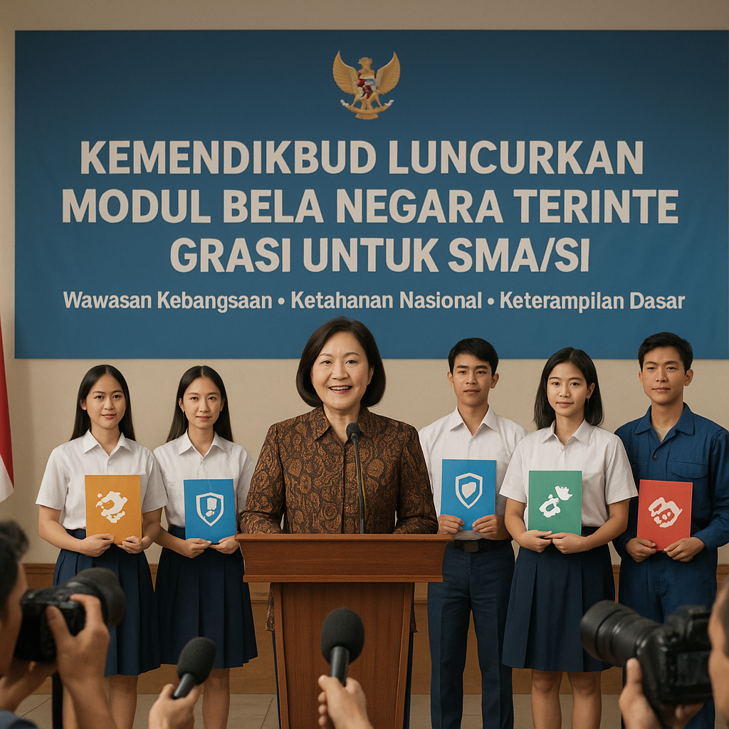 Kemendikbud Luncurkan Modul Bela Negara Terintegrasi untuk S...