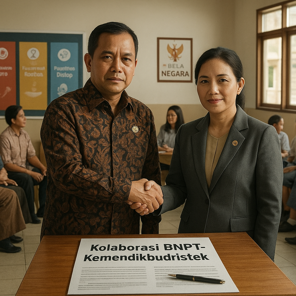 BNPT dan Kemendikbud Kolaborasi Tangkal Paham Radikal di Lin...