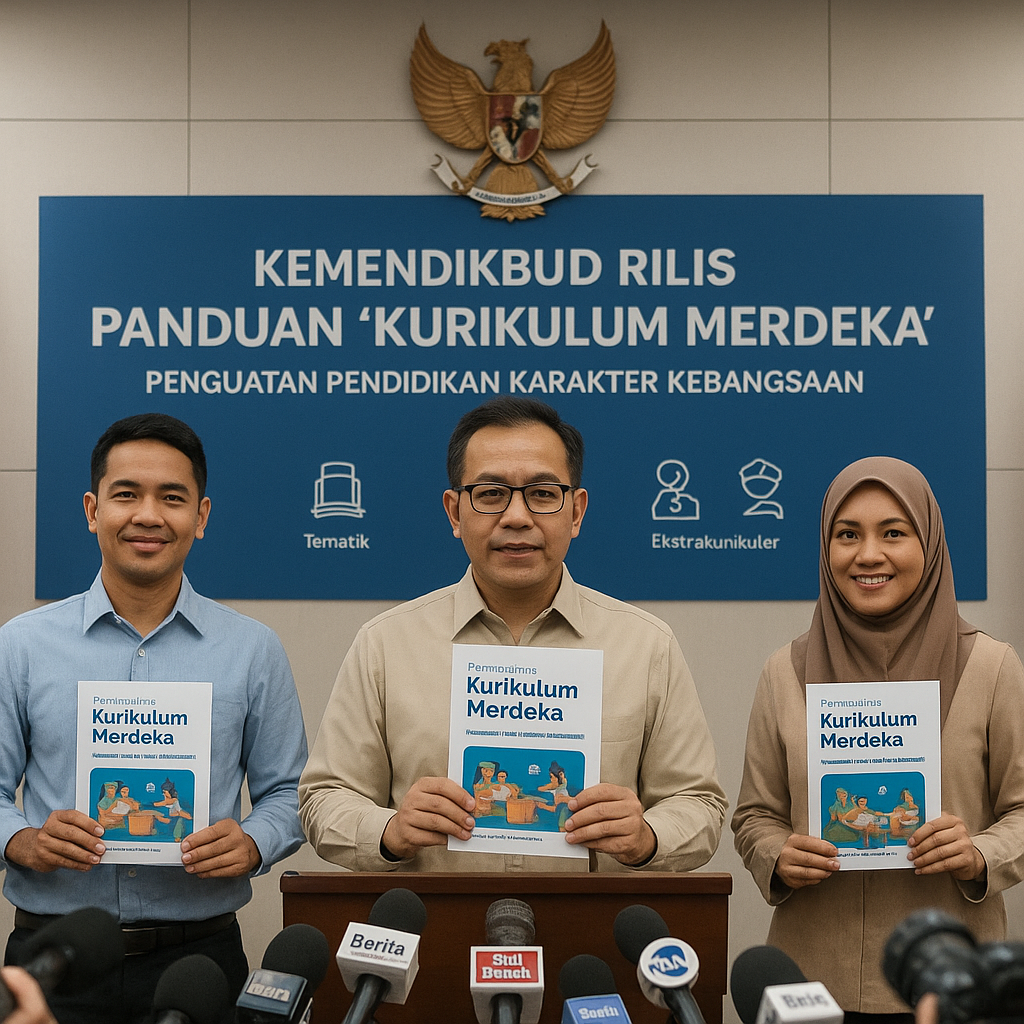 Kemendikbud Rilis Panduan 'Kurikulum Merdeka' dengan Penguat...