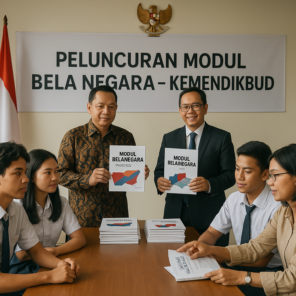 Kemendikbud Luncurkan Modul Bela Negara untuk Mata Pelajaran...