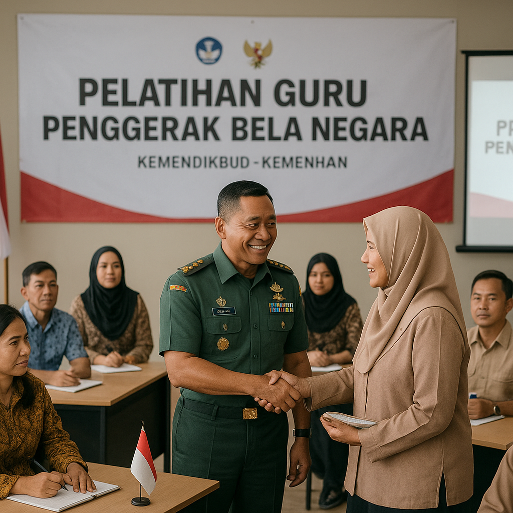 Kemendikbud dan Kemenhan Gelar Pelatihan Guru Penggerak Bela...