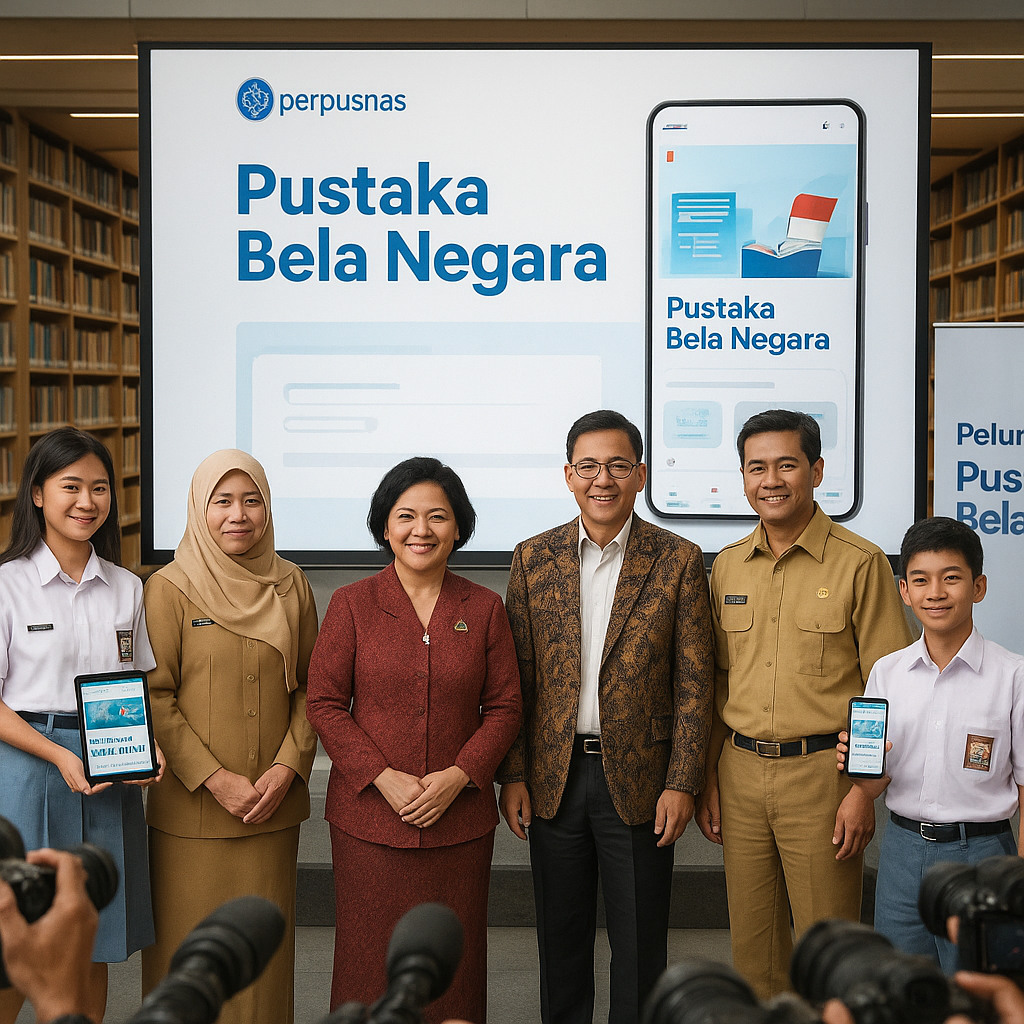 Perpusnas Luncurkan Platform Digital 'Pustaka Bela Negara' u...