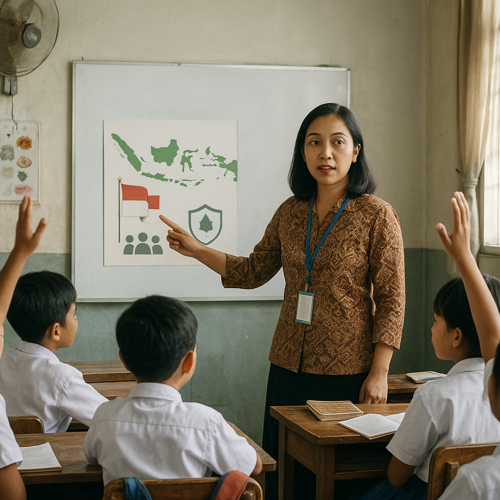 Pemerintah Perkuat Kurikulum Bela Negara di Sekolah Dasar