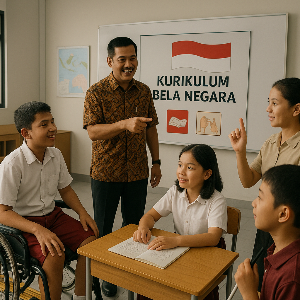 Kurikulum Bela Negara Diadaptasi untuk Pendidikan Inklusi