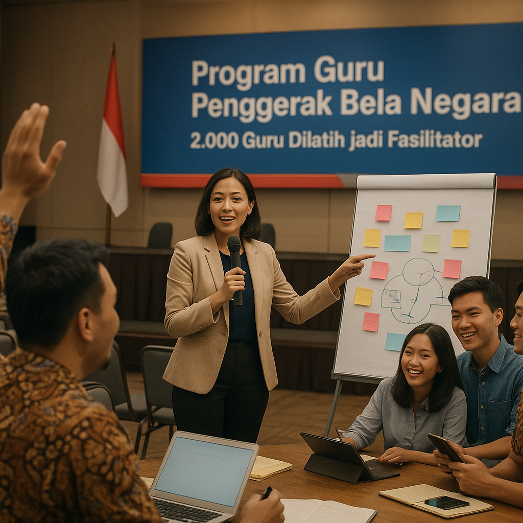 Program 'Guru Penggerak Bela Negara' Diluncurkan, 2000 Guru...