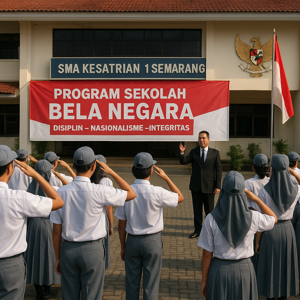 Program Sekolah Bela Negara Segera Hadir di Jawa Tengah, Cet...