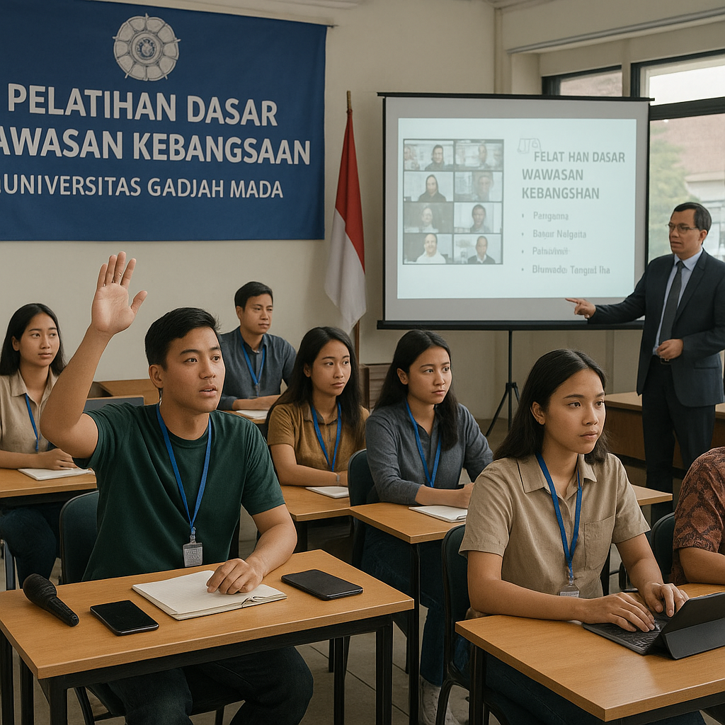 Universitas Gadjah Mada Gelar Pelatihan Dasar Wawasan Kebang...