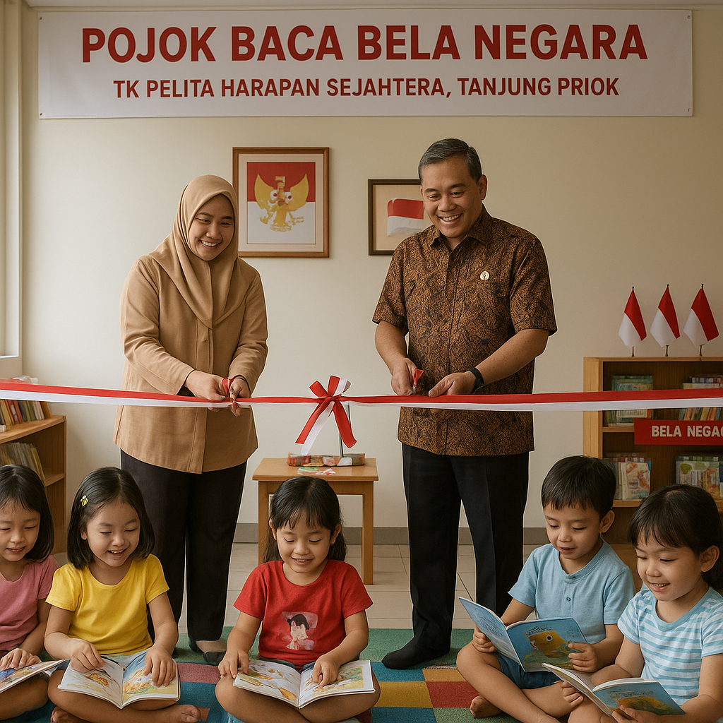 Perkuat Literasi dan Karakter Kebangsaan Sejak Dini, Pojok B...